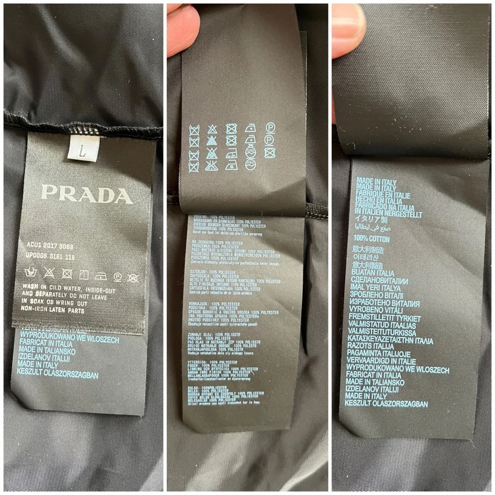 Prada Elegant Black bottom down Shirt - Picture 7 of 8